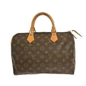 Louis Vuitton Speedy 30 Hand Bag Monogram Canvas M41526 VI0943 NQ01717